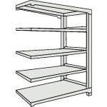 ＼当店排他的権利 全商いもの尖んがりさらに10倍／ トラスコ TRUSCO スチール写真仕合わせ M1.5型軽中量棚 860X595XH1500 5段繋ぎ合わせる ネオ薄墨色 M1.5-5365B NG(ﾈｵｸﾞﾚｰ)