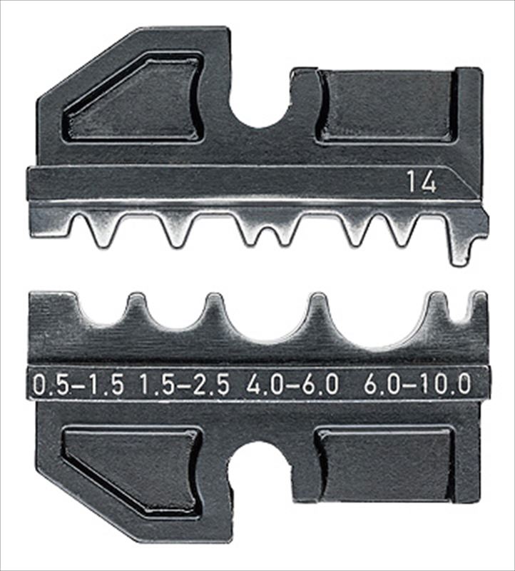 KNIPEX クニペックス 9749-14 圧着ダイス型 (9743-200用)