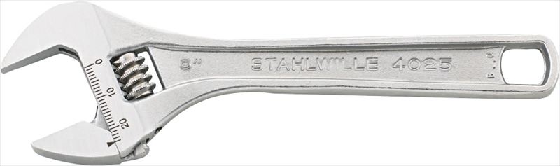 STAHLWILLE スタビレー 4025-4 モンキーレンチ クロームメッキ 100mm