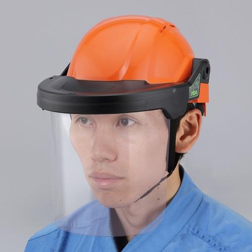 エスコ トーヨーセフティー EA768HM-12A 防災面(ヘルメット付)