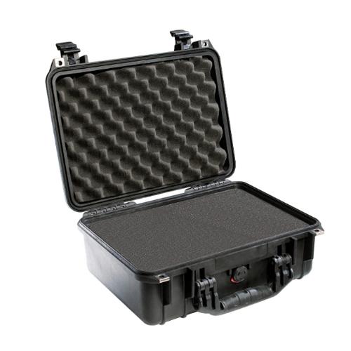 エスコ PELICANPRODUCTS EA657-145 372x260x155粍/内寸 全能雨合羽入れもの(黒)