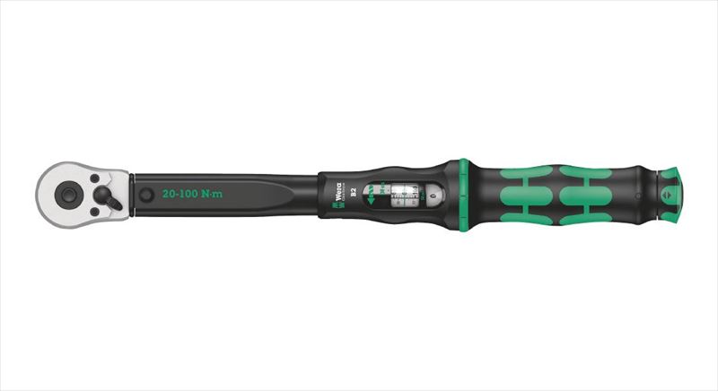 WERA ヴェラ 343963 差込角3/8SQ ラチェット式トルクレンチ トルク値20-100Nm B2