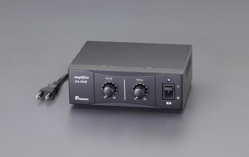 エスコ ノボル電機 EA763CF-22A 10W 卓上型アンプ