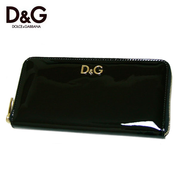 【楽天市場】D&G ディーアンドジー ドルガバレディース ラウンドファスナー エナメル 長財布 財布 さいふ ブラック DPC390