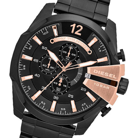 【楽天市場】【送料無料】DIESEL ディーゼル メンズ 腕時計 時計 クロノグラフ MEGA CHIEF メガチーフ DZ4309 オール