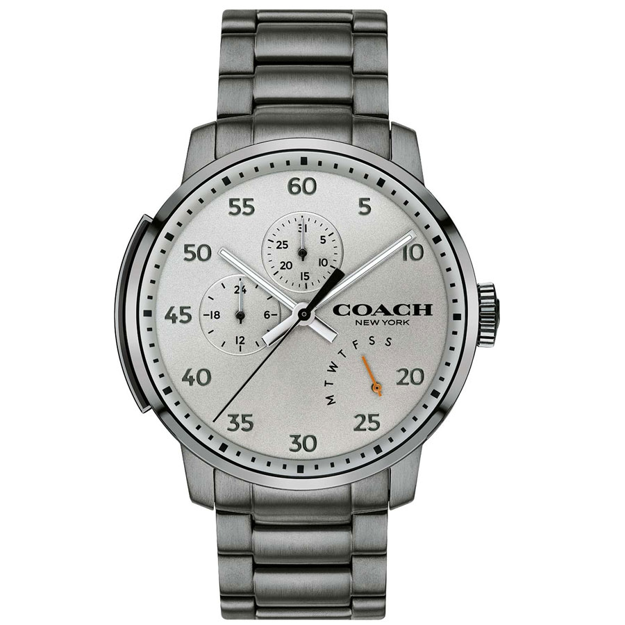【楽天市場】【送料無料】COACH コーチ メンズ 腕時計 時計 14602360 ブリーカー ガンメタル×グレー こーち とけい 【RCP