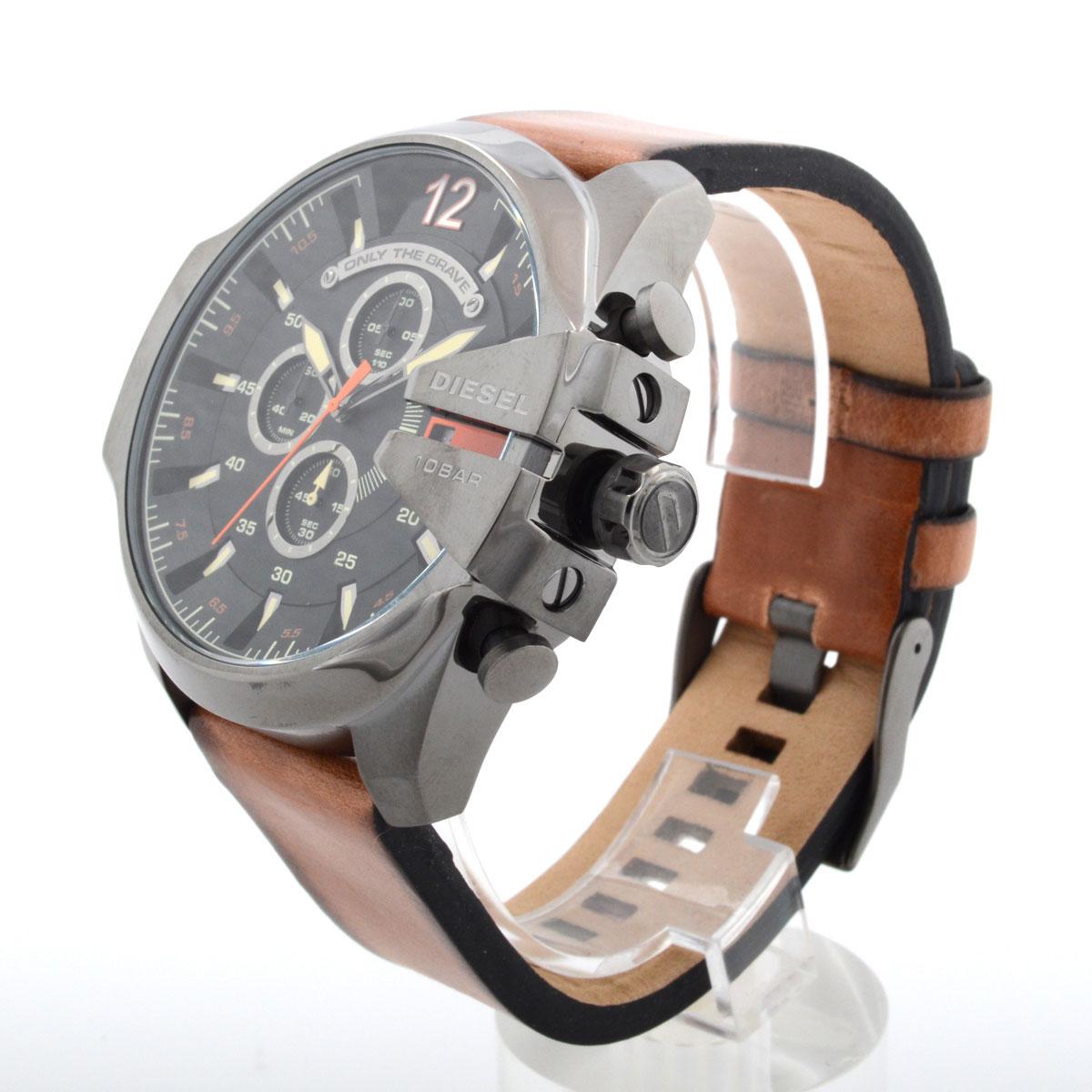 【楽天市場】【送料無料】ディーゼル 時計 DIESEL 腕時計 DZ4343 メンズ MEGA CHIEF メガチーフ クロノグラフ ブラック