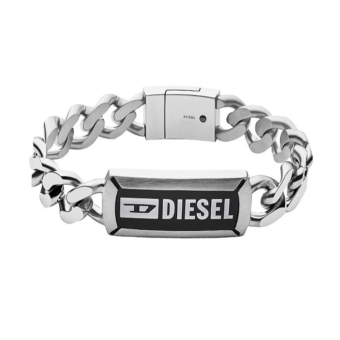 貨物輸送無料 Diesel ディーゼル ブレスレット Dx ブレス 付属品 メンズ シルバーグレー あした気安対応 幣物 ブランド名 安売り Nsanjaagrochemicals Com