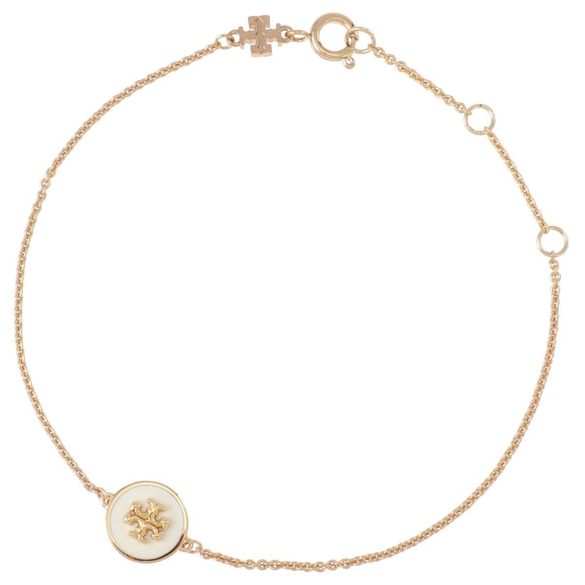 Tory Burch キラエナメルチェーンブレスレット TORY BURCH ブレスレット キラ エナメル チェーン レディース