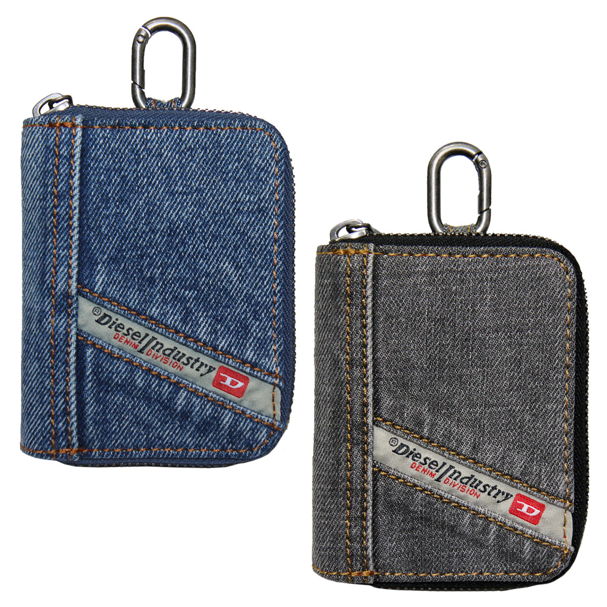 DIESEL ディーゼル キーケース ブラックデニム×レッド ユニセックス キーホルダー X08449 ブルーデニム×レッド DIESEL ディーゼル キーケース ブラックデニム×レッド ユニセックス キーホルダー X08449 ブルーデニム×レッド