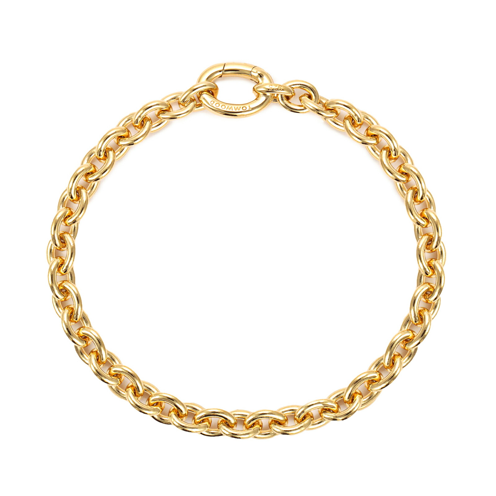 【貨物輸送無料】TOM WOOD トム木材 腕輪 チェーン店 100001 Ada Bracelet Gold アダ 腕輪 ゴールド メンズ レディース ユニ一発やる 添え物 宝飾品 スターリングしろがね色 925【ブランド名】【差し上げ物】