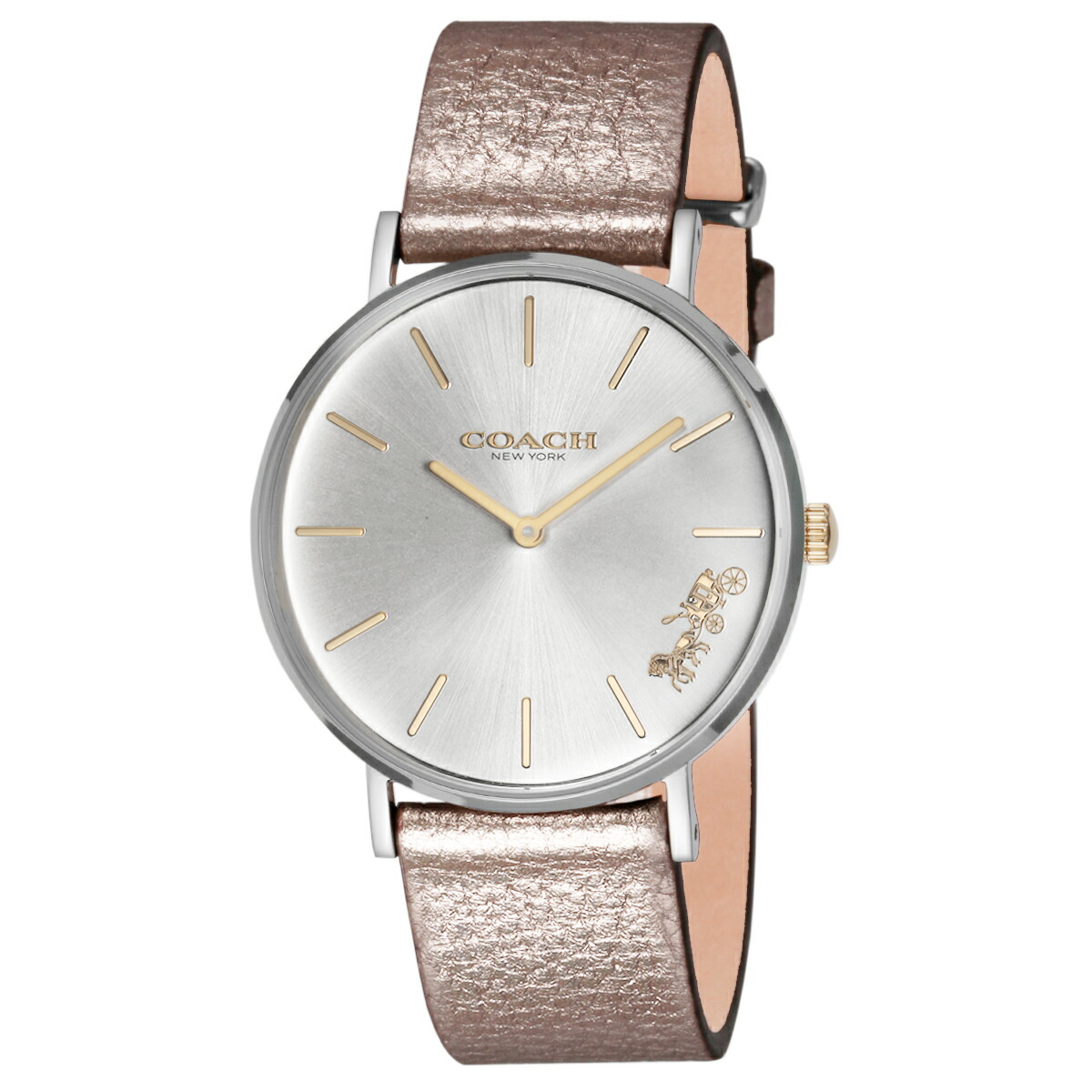 コーチ レディース 腕時計 PERRY シャンパンゴールド 14503157 Amazon.co.jp: [COACH]腕時計 レディース コーチ 14503157