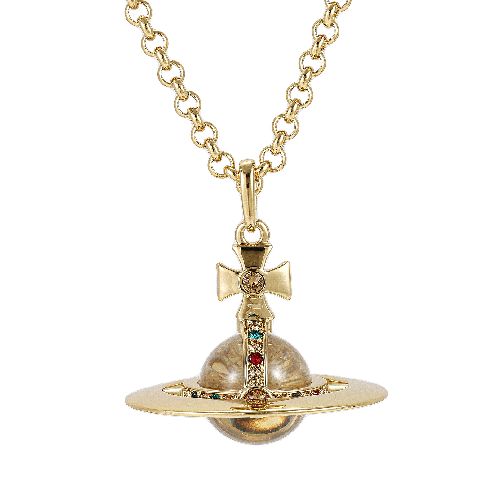 【送料無料】 ヴィヴィアン ウエストウッド ネックレス Vivienne Westwood ペンダント アクセサリー NEW SMALL ORB PENDANT GOLD 63020096-02R001 63020096-R001 752106B-2 スモール オーブ ヴィヴィアン・ウエストウッド ビビアン 【ブランド】|museo