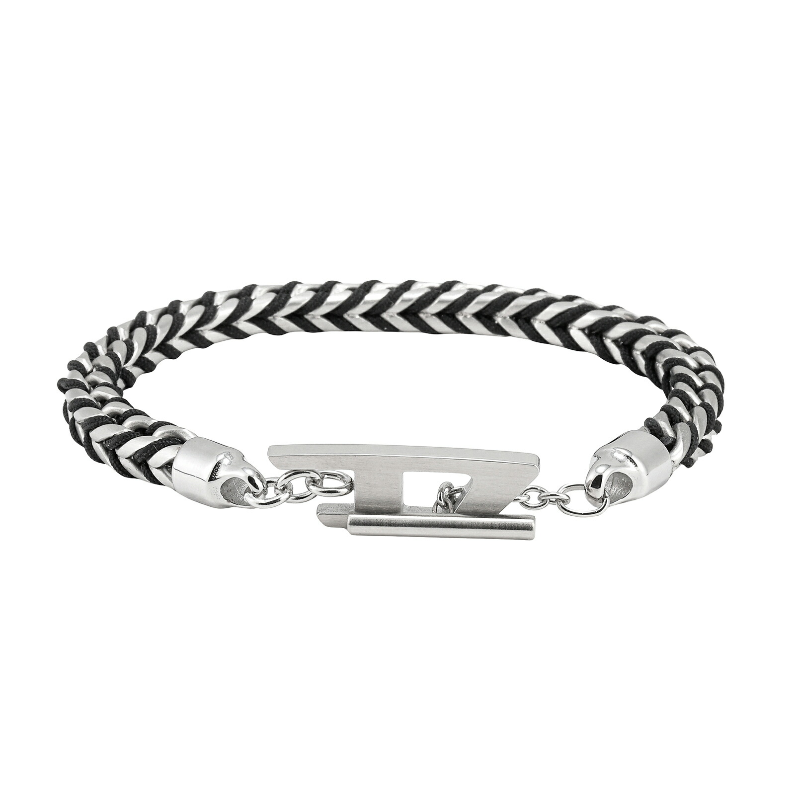 ブレスレット DIESEL ID logo chain bracelet DX1513040 bracelet unisex jewellery Diesel DX1513040 bracelets Diesel