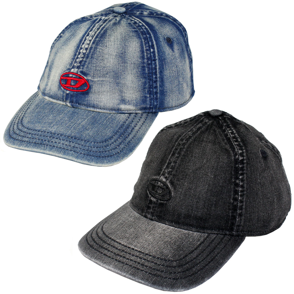 現行品　ディーゼル　デニムロゴキャップ Amazon | [Diesel] [ディーゼル] メンズ キャップ デニム ロゴ