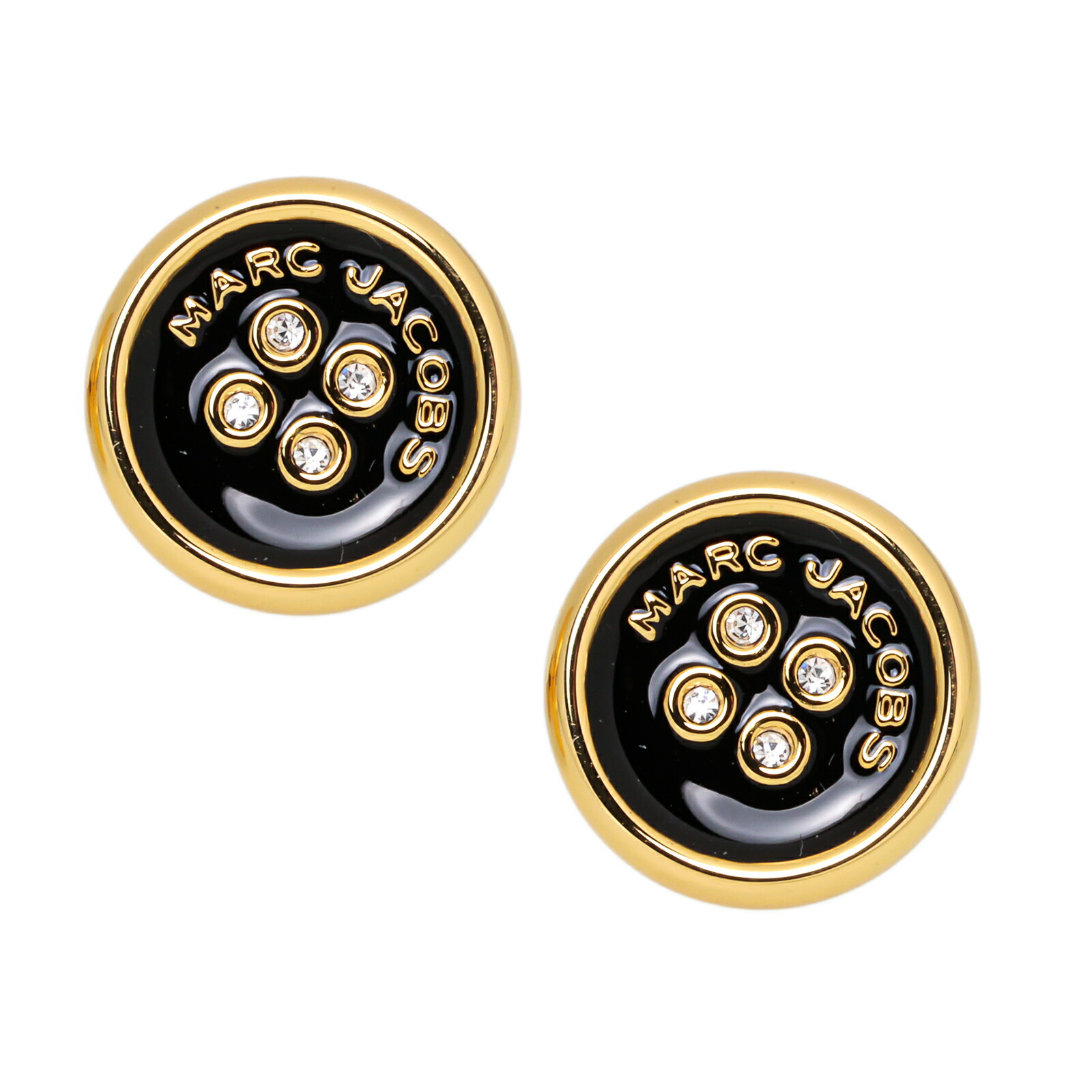 楽天市場】MARC JACOBS マークジェイコブス ロゴディスク ピアス