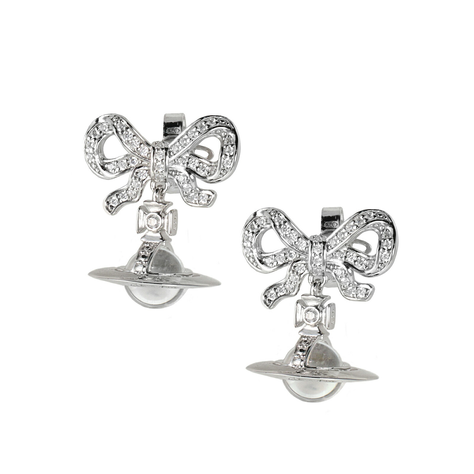 楽天市場】【送料無料】ヴィヴィアン ウエストウッド ピアス 両耳用