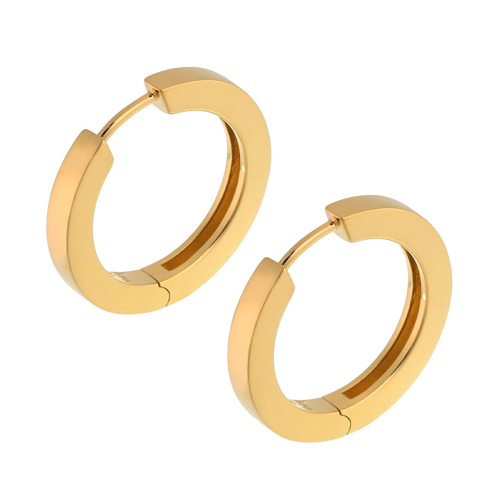 【送料無料】2026秋冬新作 TOM WOOD トムウッド ピアス 101598 Beck Hoops Medium Gold ベック フープ ミディアム ゴールド ピアス 両耳用 メンズ レディース ユニセックス スターリングシルバー 925 アクセサリー ジュエリー【ブランド】【プレゼント】｜museo