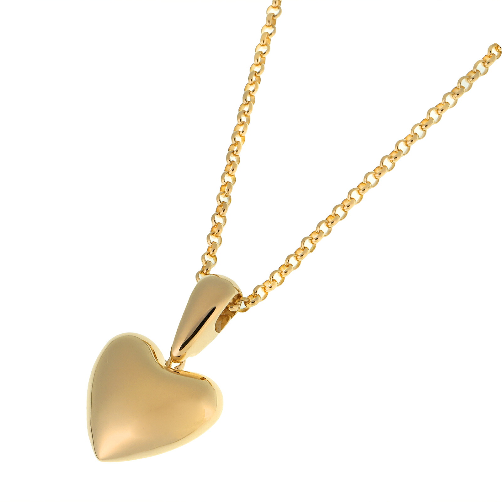 【送料無料】ANNIKA INEZ アニカイネズ ネックレス ペンダント レディース 591 LRG GP Voluptuous Heart Necklace Lrg Gold plated sterling silver ゴールド スターリングシルバー925 アクセサリー ジュエリー【プレゼント】【ブランド】【セール】｜museo