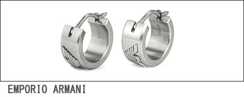 楽天市場】【送料無料】 EMPORIO ARMANI エンポリオアルマーニ フープ