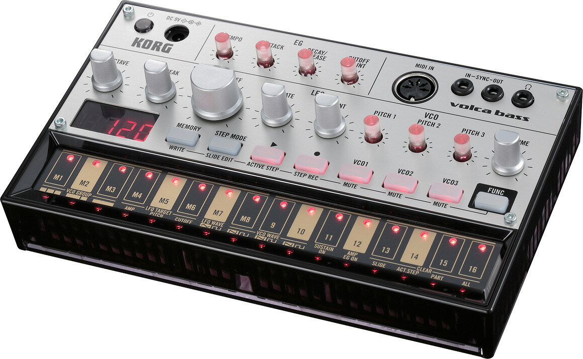 KORG volca bass (Analog Bass Machine) コルグ ベース・シンセ