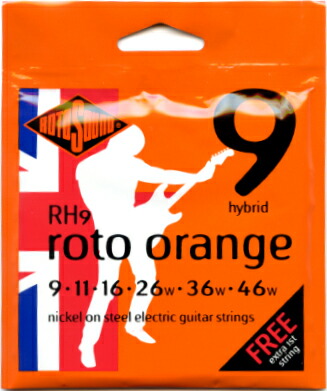 RotoSound RH9 (LROTRH9) を 6set ロトサウンド エレキギター弦
