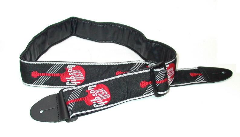 Gibsonストラップ GIBSON ASSD-BLK 送料無料 | Sound House