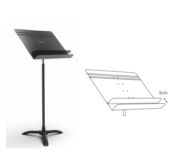 楽天市場】Manhasset M48 Symphony Stand：Black マンハセット 譜面台