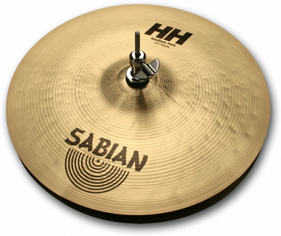 標準保証セイビアン ハイハットシンバル 14／36 HIHATS SABIAN 重さ1.0kgと1.2kg 器 ハイハットシンバル