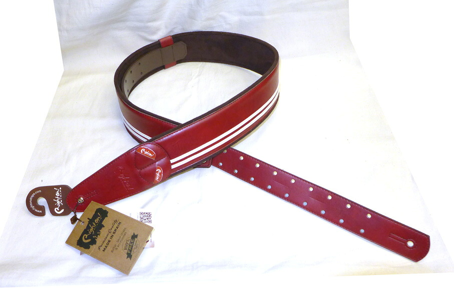 Right On Straps RACE RED ギター/ベース用ストラップ