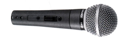 Shure SM58SE ダイナミック・マイクロフォン スイッチ付き