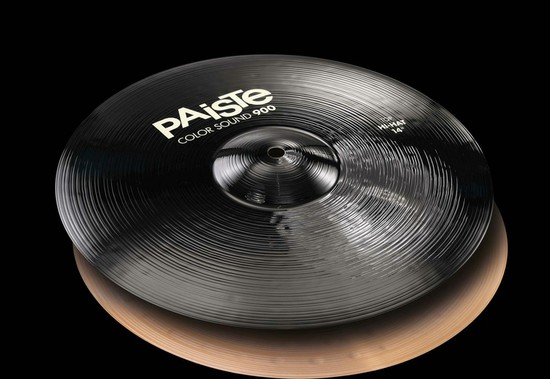 【楽天市場】PAISTE Color Sound 900 Black Hi-Hat 14