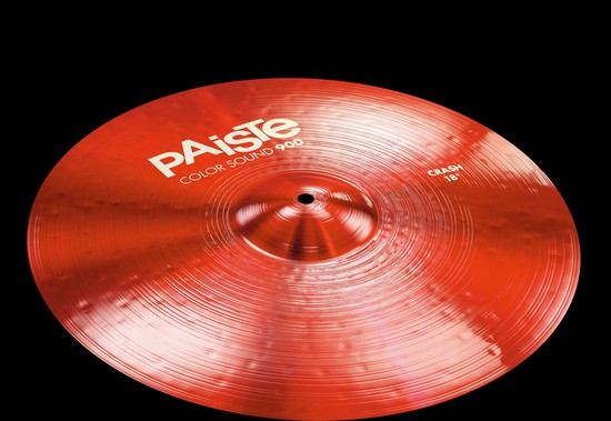 PAISTE Color Sound 900 Red Crash18" パイステ 　クラッシュ｜musicfarm