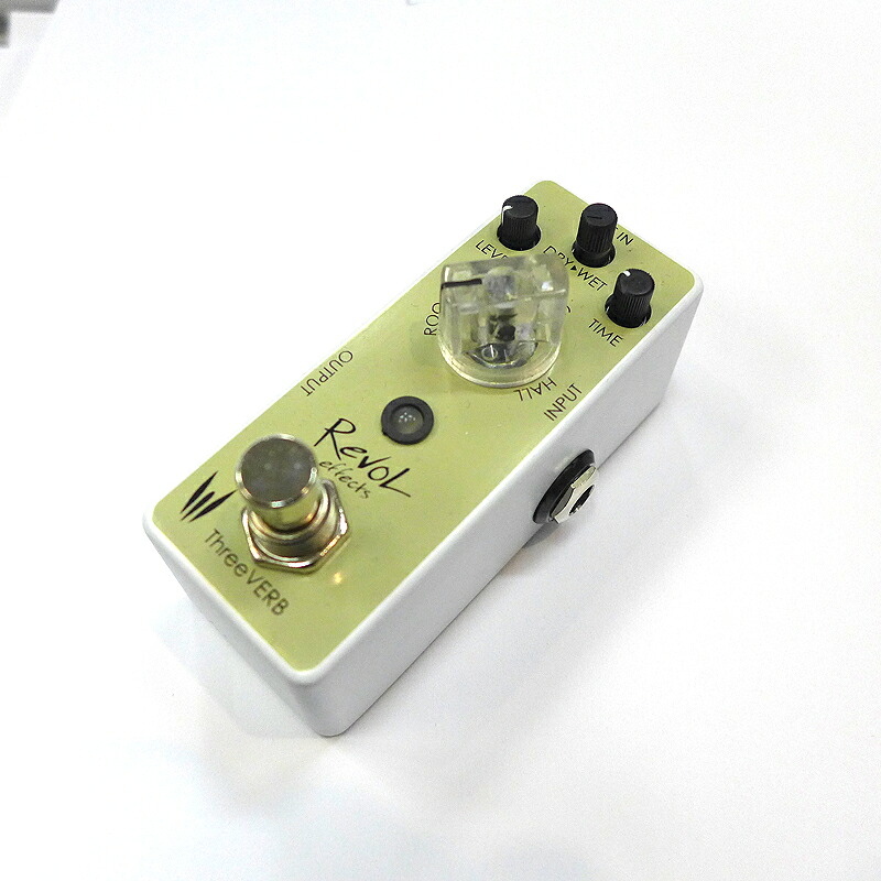 Revol effects レヴォルエフェクツ エフェクター リバーブ ThreeVERB ERV-01