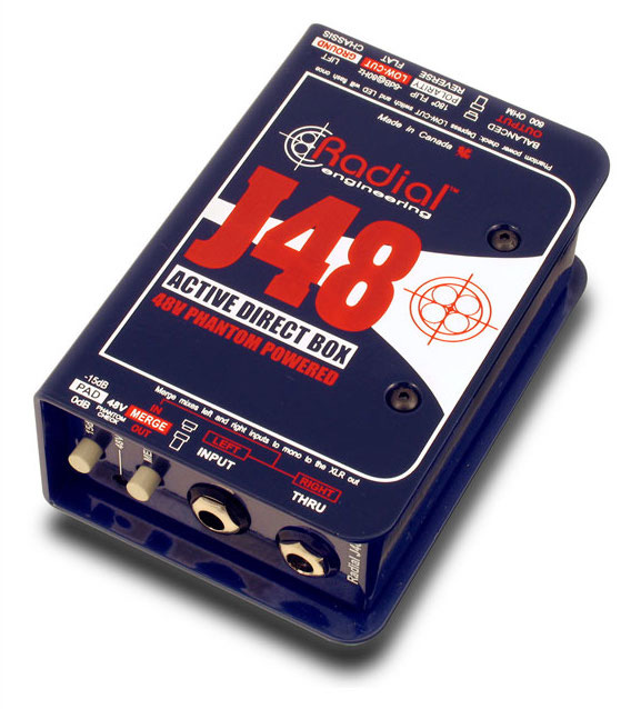 【早い者勝ち】Radial JDI ダイレクトボックス RADIAL JDI Duplex ステレオDIボックス（パッシブ）(ラディアル
