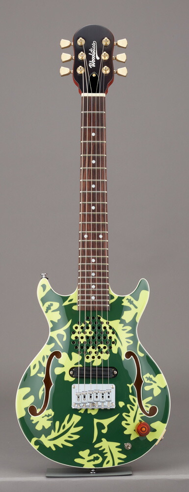 当店一番人気】 Woodstics Guitars WS-MINI ALOHA Deep Green Aloha