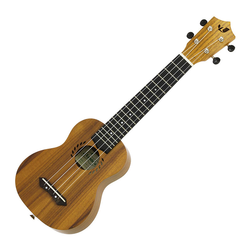 Laule'a LAK-1SL Koa Soprano, Long Neck ギグバック付 【クリップチューナーサービス】