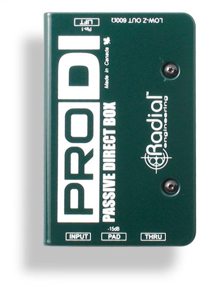 楽天市場】Radial ダイレクトボックス Jensenトランス搭載パッシブDI