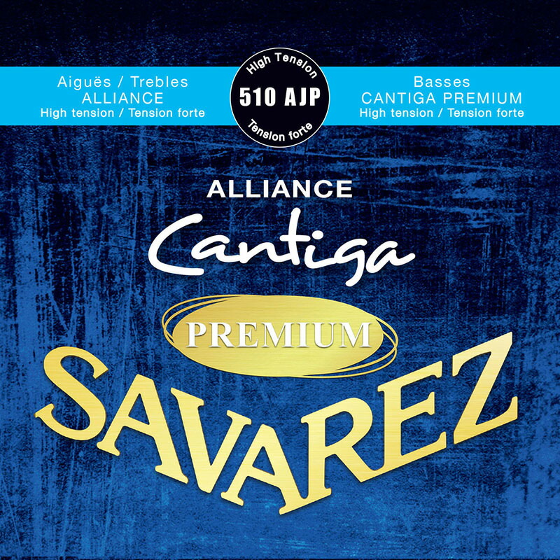 1843円 正規取扱店 SAVAREZ 510AJP ALLIANCE CANTIGA PREMIUM High tension を 3set  サバレス クラシックギター弦