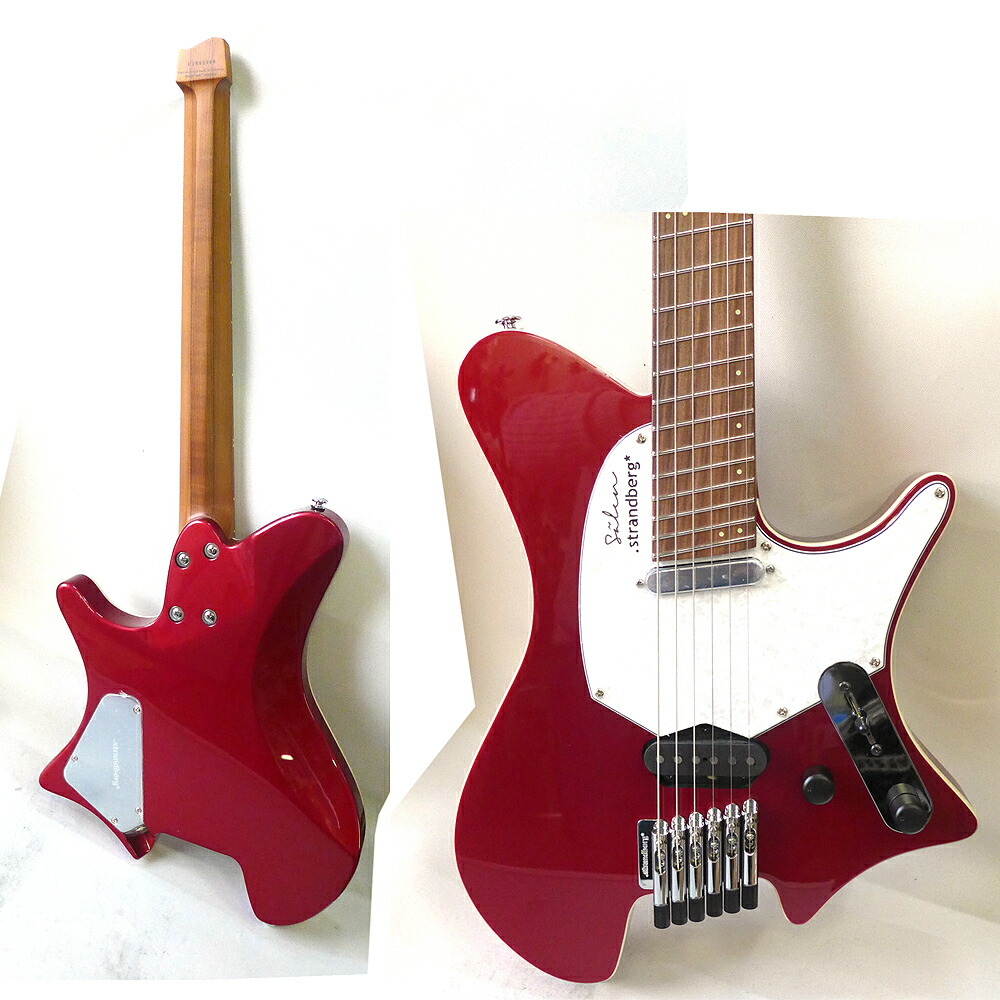 上質で快適 Strandberg Salen Deluxe Candy Apple Red エレキギター ストランドバーグ ギグバック付き W 珍しい Www Lapressemagazine Fr