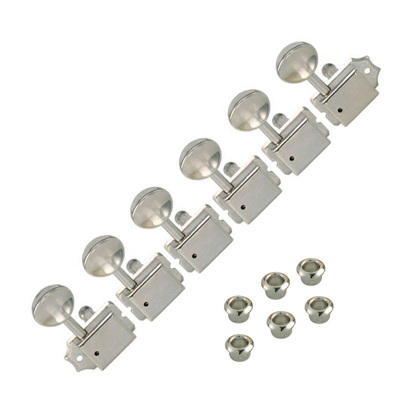 楽天市場】ARIA アリア ギター用ペグ AT-230G 両側 3対3 ニッケル