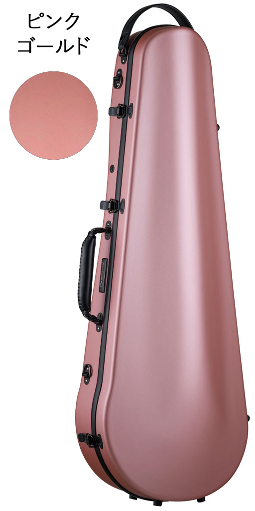Carbon Mac CFV-2S S-CPG (シャンパンゴールド) バイオリン ケース カーボンマック サテン仕上げ 4/4用 リュックスタイル可 大幅な軽量化と高い剛性を実現 Carbon Mac CFV-1S S-CPG(シャンパンゴールド) バイオリン ケース