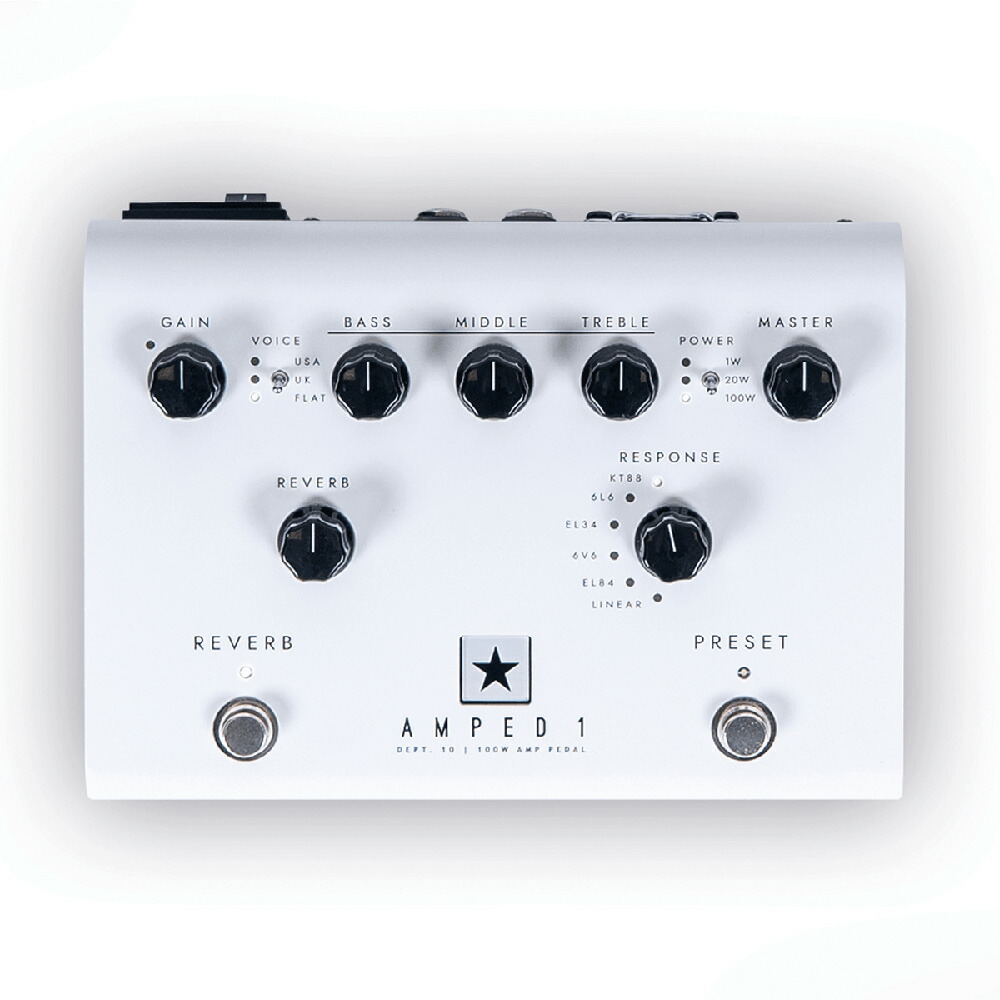 Blackstar ペダルサイズ 100Wギター・アンプ Dept. 10 AMPED 1