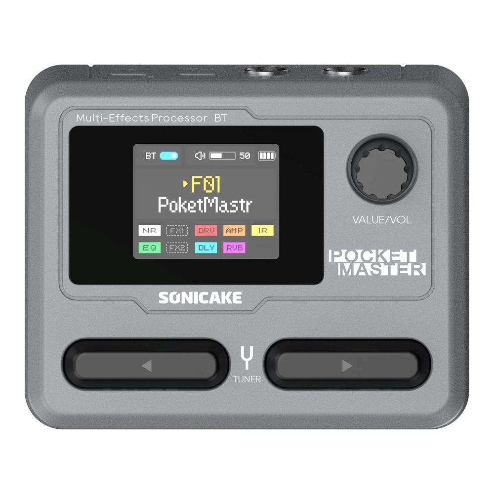 SONICAKE マルチエフェクター　Pocket Master（ポケットマスター）　QME10BK （Black）