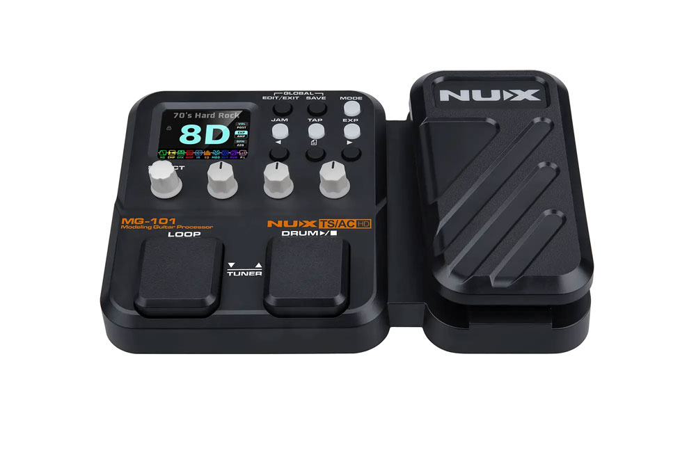 NUX MG-300 モデリングギターエフェクター MG-300 | Multi-Effects | Products | ARIA 荒井貿易株式会社
