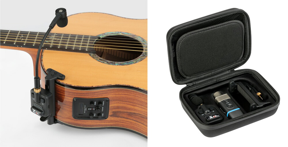Xvive XV-U8/AG U8 Acoustic Guitar Wireless System　アコースティックギター用ピックアップ ワイヤレスシステム