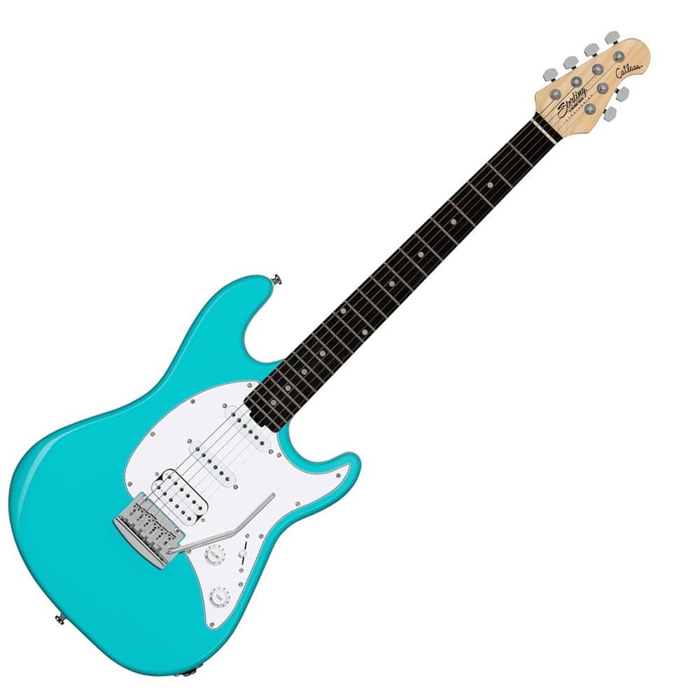 Sterling by MUSICMANSUB CUTLASS CT20 HSS CT20HSS-ELB-A1 Electric Blue GIGケース付き