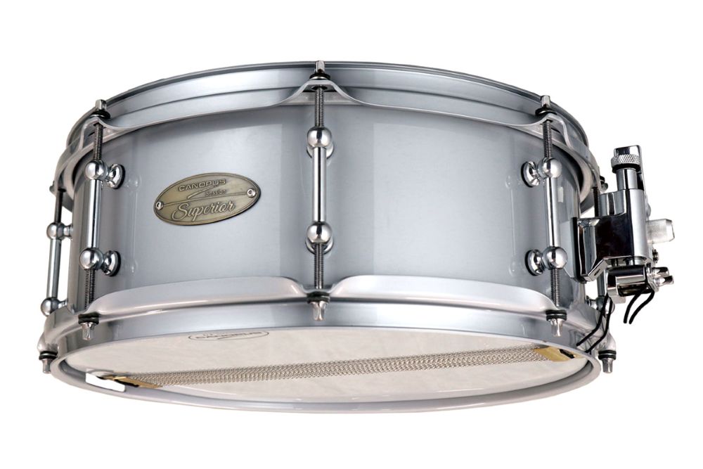 CANOPUS カノウプス マンガンスチール スネアドラム SS-1455 SP (14"x5.5")｜musicfarm