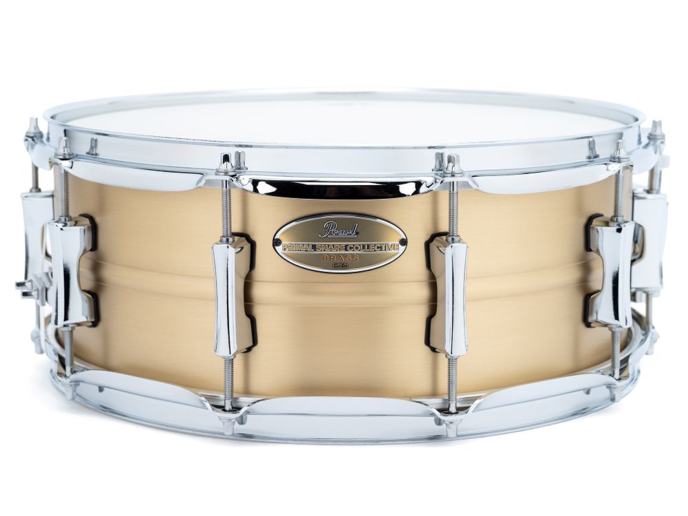 Pearl PRIMAL SNARE COLLECTIVE PSC1455B　ブラス（14"x5.5"）｜musicfarm 29,601円