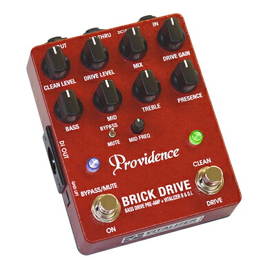 Providence BRICK DRIVE BDI-1 ベース用プリアンプ|musicfarm